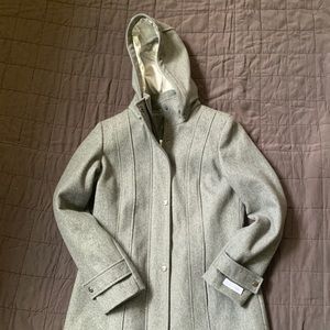 Calvin Klein hooded coat